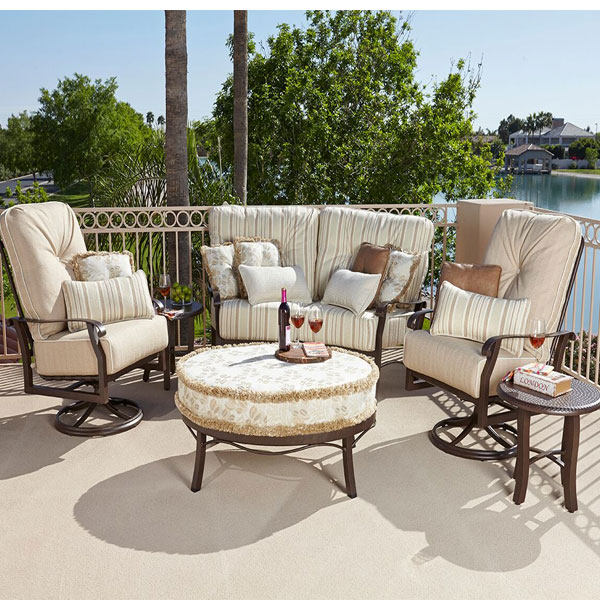 Cortland 6PC Seating Group By Woodard - Image 14
